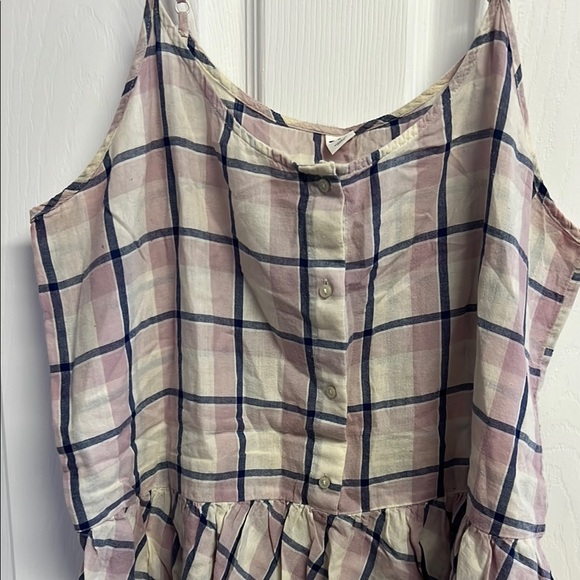 Plaid Spaghetti Strap Top - Picture 3 of 4